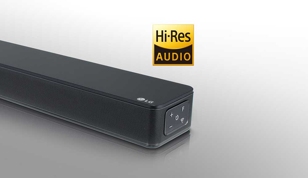تکنولوژی Hi-res audio در ساندبار SK8 ال جی