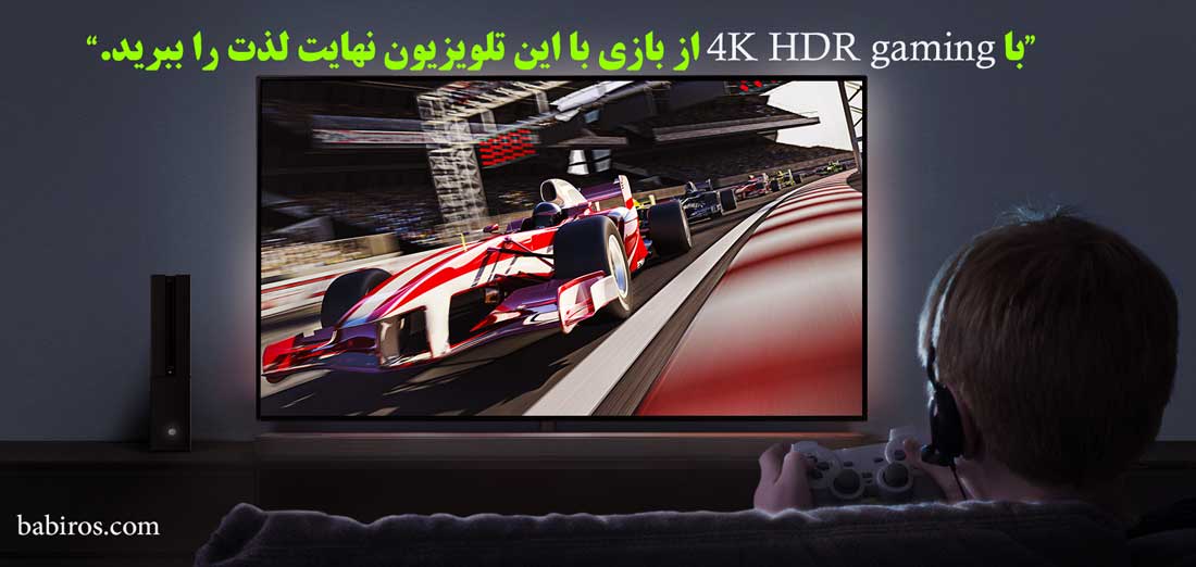 4K HDR gaming در تلویزیون SK8500 الجی
