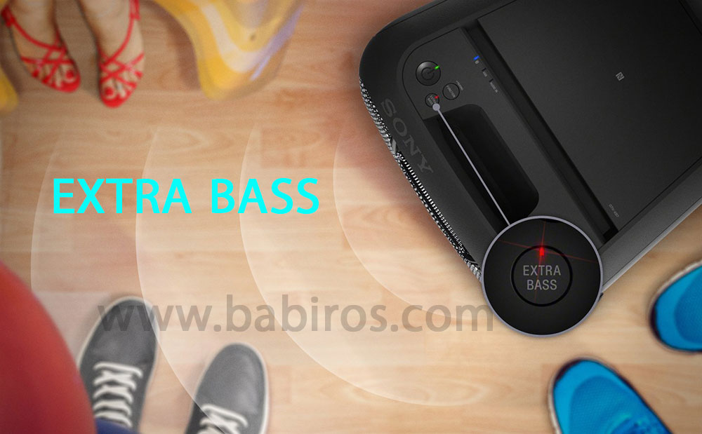 تکنولوژی Extra Bass در شیک XB7 سونی